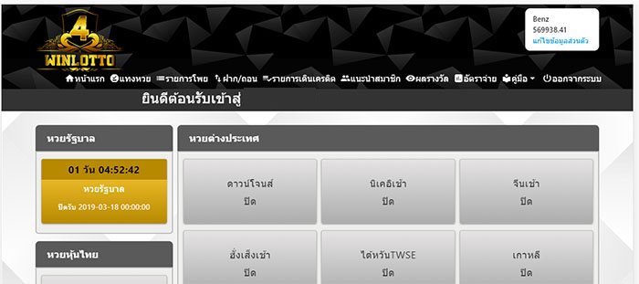 วิธีการแทงหวยออนไลน์